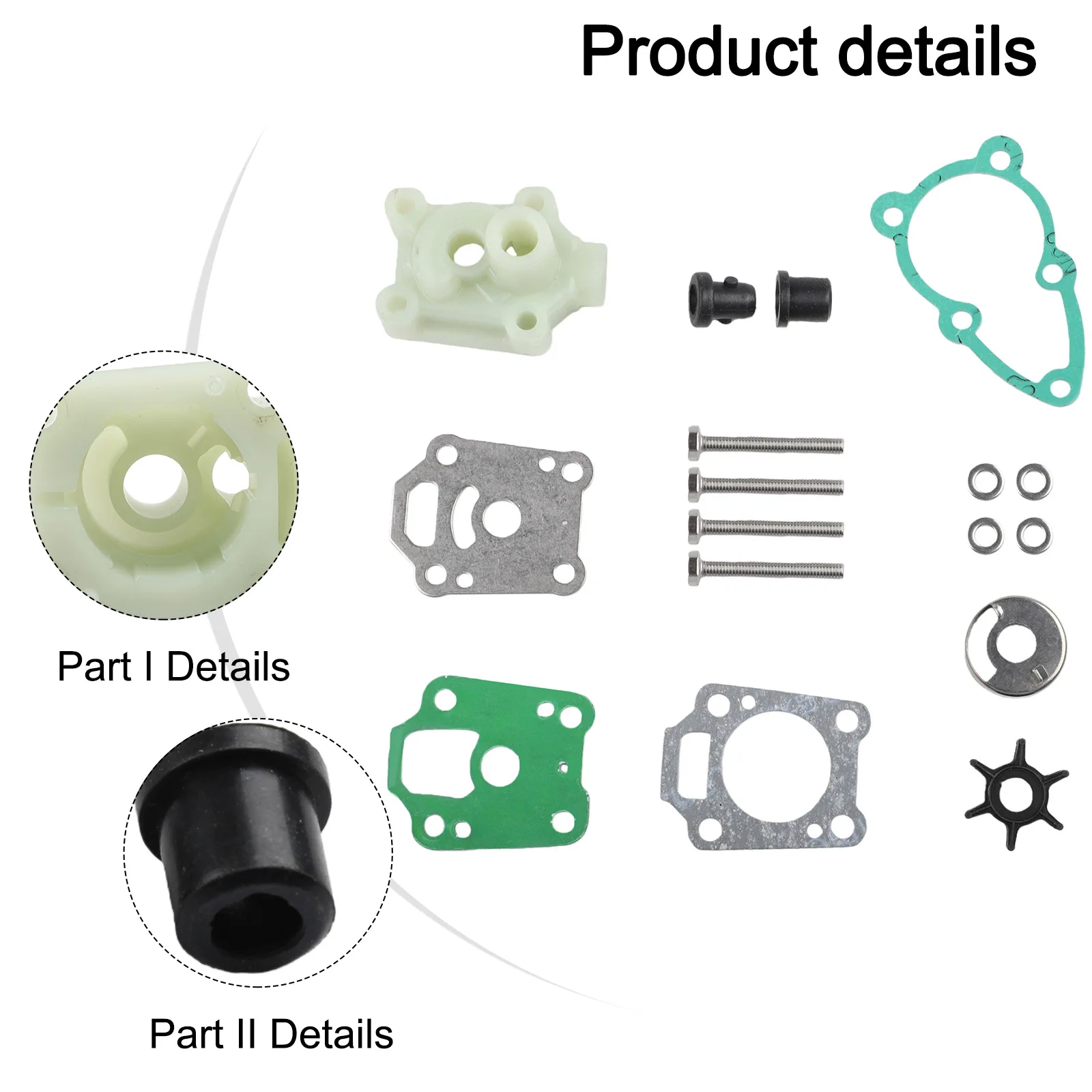 Comprehensive Water Pump Repair Kit for Tohatsu and For Nissan 4 5HP Engines Cost Effective Maintenance Solution