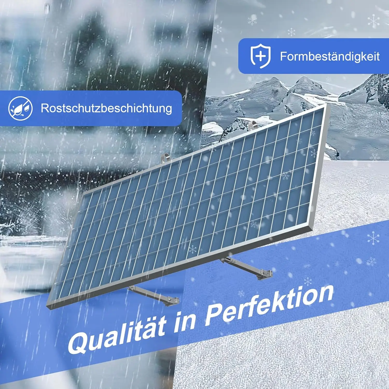 Balkon-Kraftwerkshalterung für 400 W, 410 W, 800 W, 820 W, Solarmodule, Halterung aus Aluminiumlegierung, Geländer, verstellbarer Winkel 0 bis 30 – Detail 11
