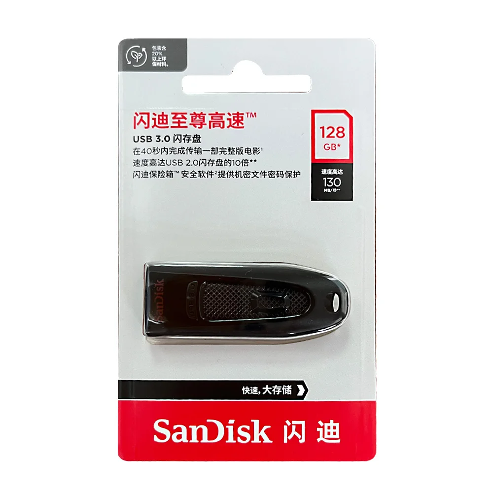 Unidad Flash SanDisk Ultra USB 3,0 512GB 256GB 128GB 64GB 32GB 16GB Pen Drive SDCZ48 Memory Stick U Disk Pendrive para computadora