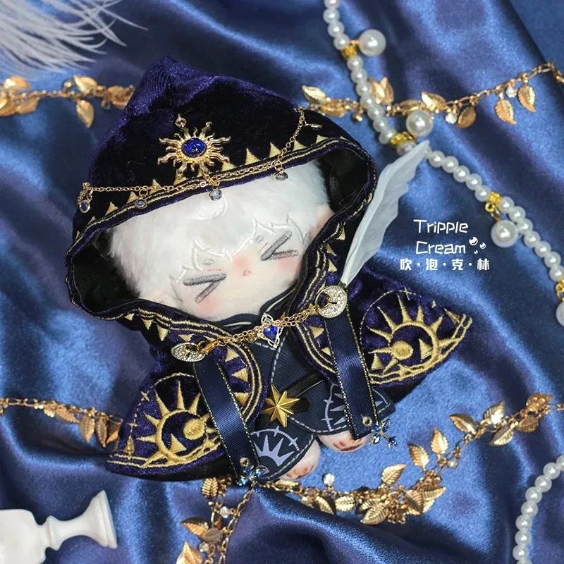 عباءة أصلية عتيقة للكوسبلاي ، ملابس كاهنة معبد وسيمة ، ملابس فستان ، دمية قطيفة ، رأس ، صبي وفتاة وسيمين ، 10 *