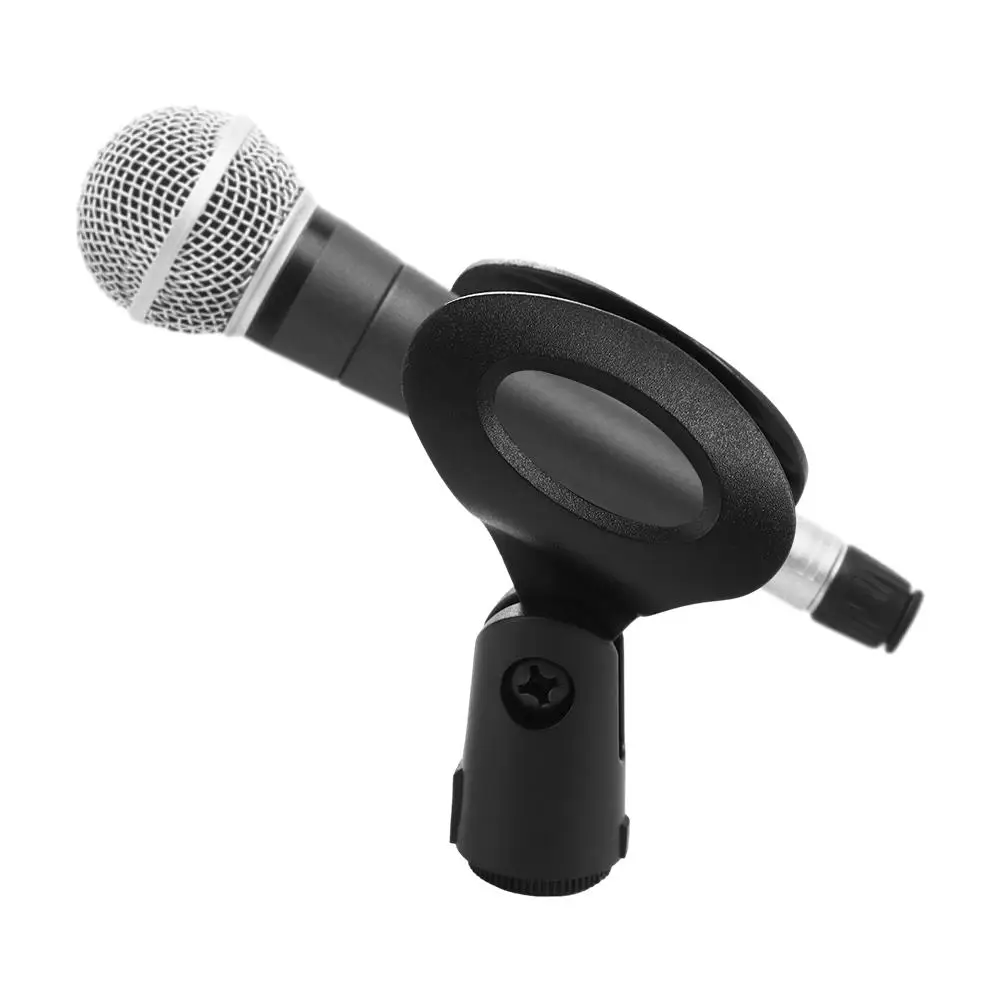 Plastic Mic Stand U-Shaped Microphone Accessorie Clip-On Wireless Microphone Mount Microphone Holder Microphone Clamp Mic Clip
