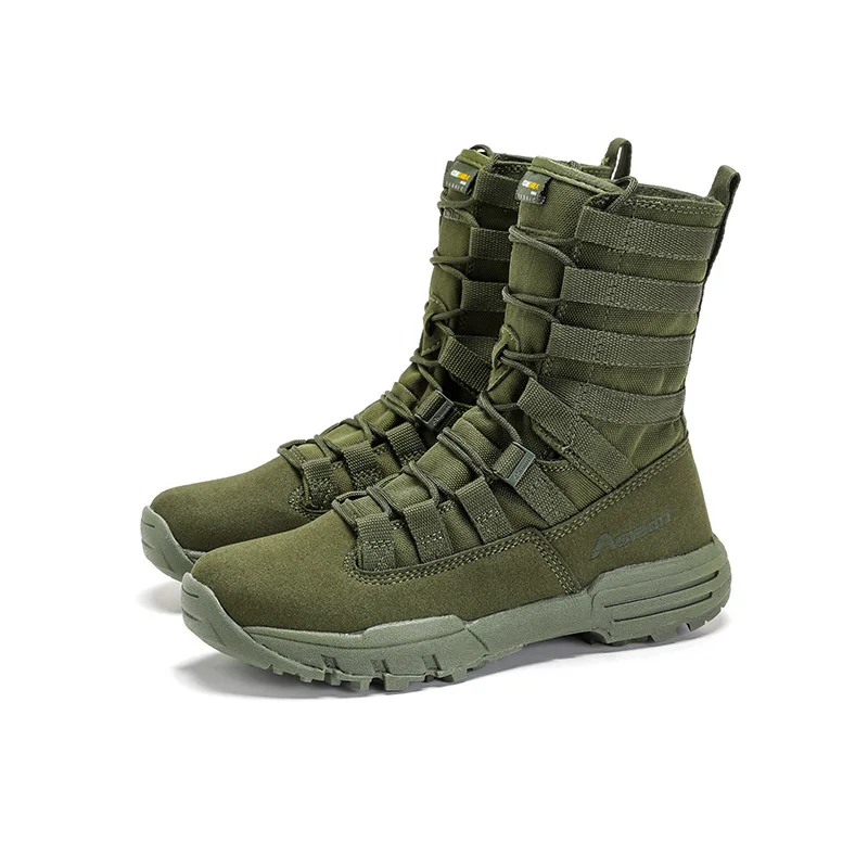 Hiking Sport Shoes Ankle Men Sneakers Cool Men Army Boots Outdoor Boots Men\'s Military Desert Waterproof Work Safety Shoes