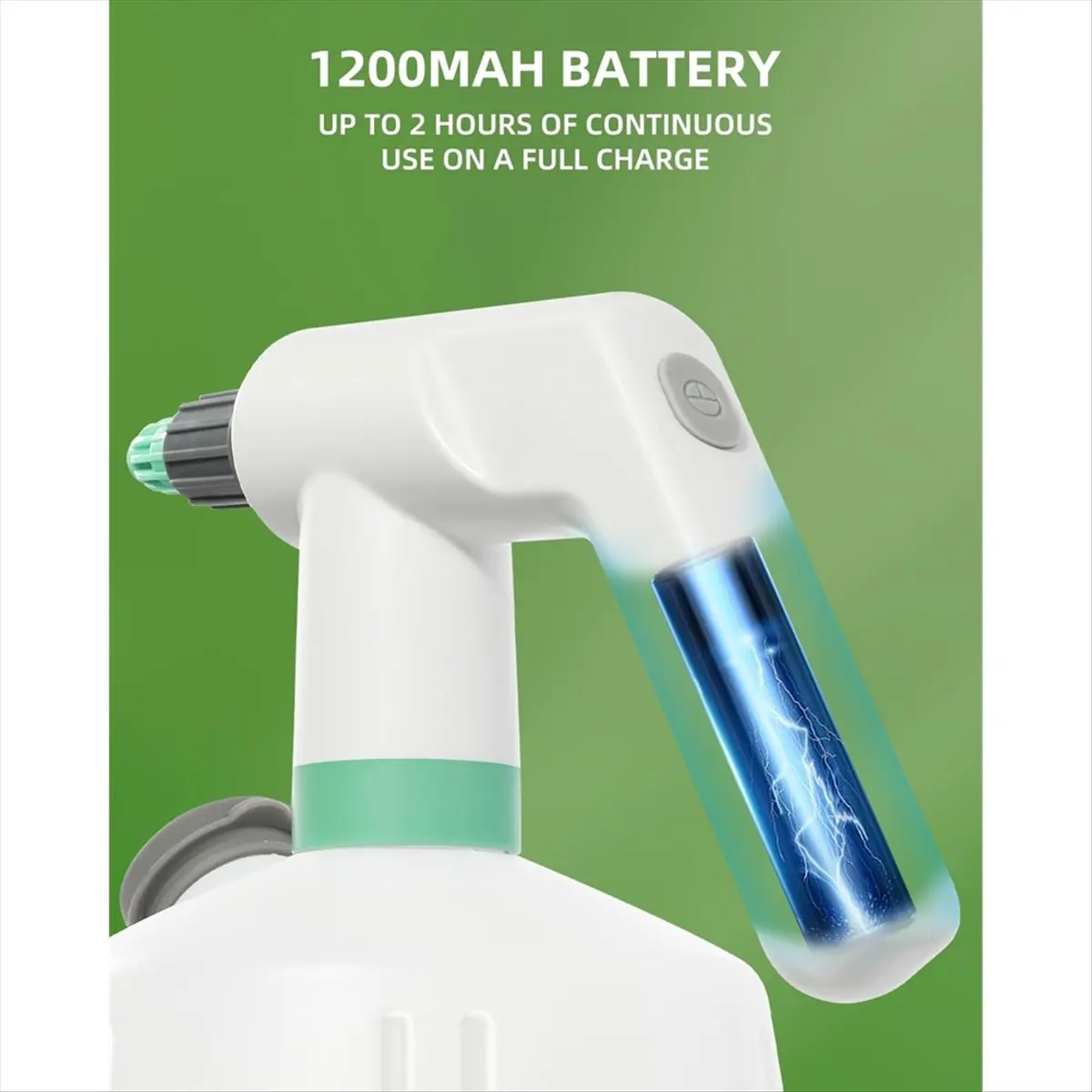 Cordless Electric Sprayer-2L Rechargeable Electric Sprayer Bottle,Portable Sprayer,Multi-Use for Cleaning,Watering