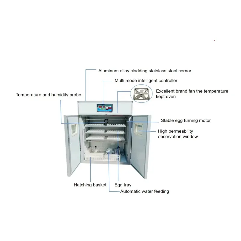 Best 528 Chicken Automation Goose Egg Incubator For Chicken With 98% Hatching Rate
