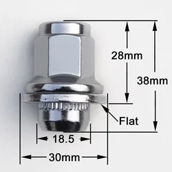 Suitable for Jaguar F-type hub screws, wheel nuts, automotive tire nuts C2C35294