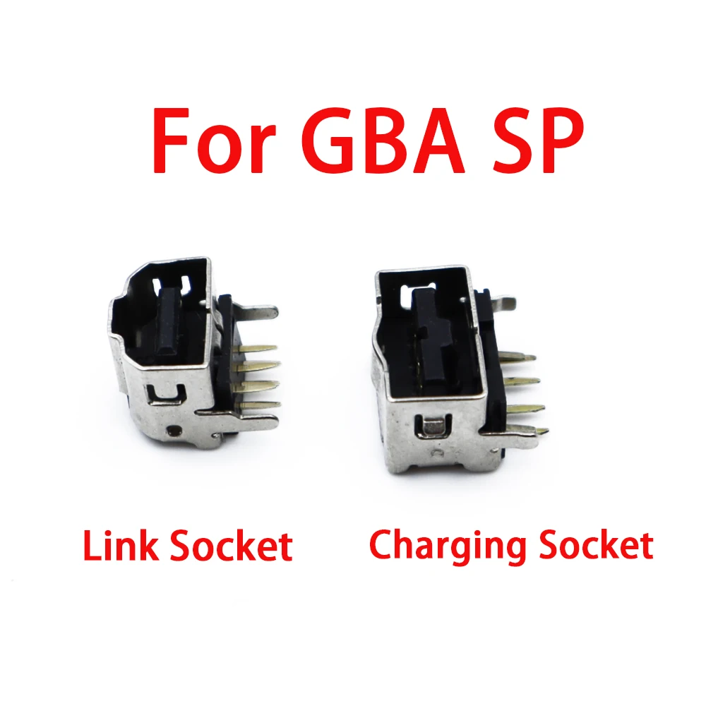 1 Uds reemplazo para Nintendo GBA SP DS toma de corriente puerto de carga conector de enlace para GBA SP