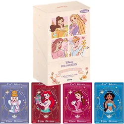 Card Fun Disney Princess Cards Cinderella Snow White Shining self Series Cartoon Character Collection Card Toy Gift