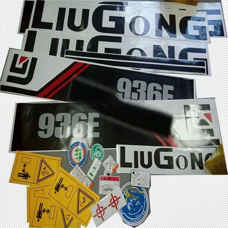 For Liugong CLG Excavator full car label sticker 906/907/908/915/918/920/922/925/927930936E accessories