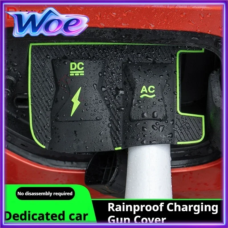 Pour Voyah Free Dreamer EV PHEV Courage, couvercle de protection étanche pour port de charge de voiture électrique nouvelle génération, housse anti-pluie