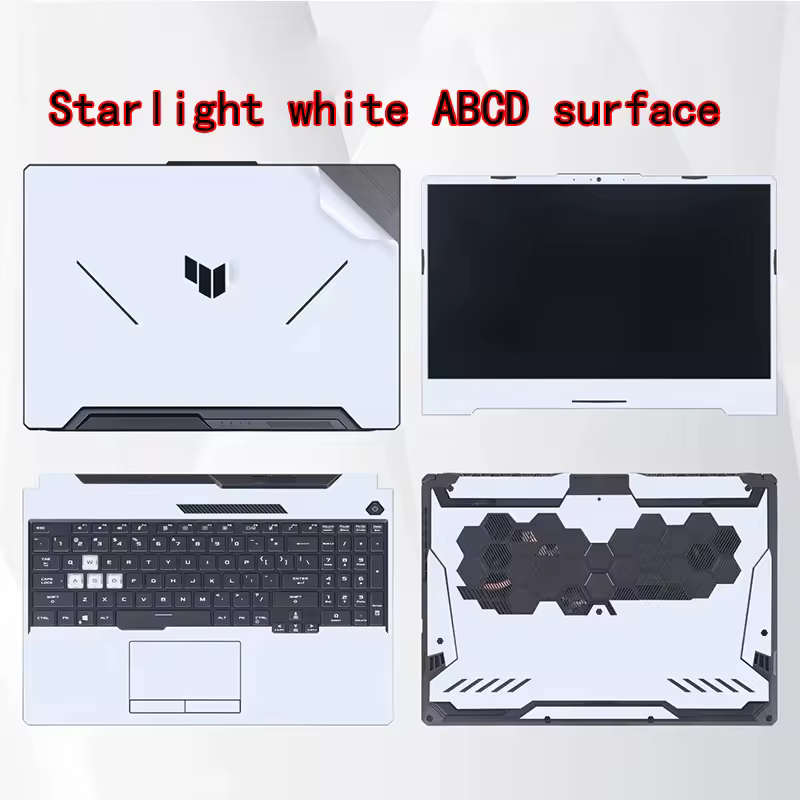 ASUS TUF Gaming A15/F15 FX507VV4 노트북 스킨 필름 ASUS TUF Gaming FX506HM 보호 필름 FA401/FA507X 비닐 필름