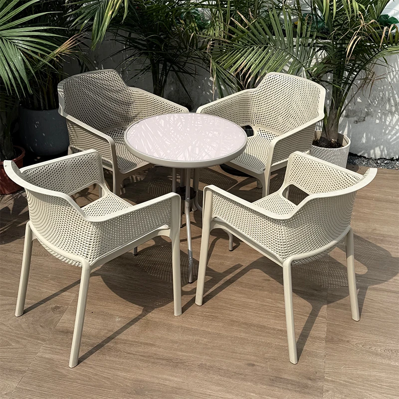 주방 이동식 정원 가구 세트 커피 야외 공부용 현대적인 고급 정원 가구 세트 글쓰기용 가구 정원 가구