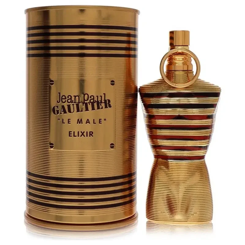 Jean Paul Gaultier Le Male Elixir Parfum For Men 4.2oz/125ml – Long-Lasting Bold Masculine Fragrance, Modern Edgy Sophisticated Scent, Perfect Gift For Boyfriend, Husband, Birthday, Travel & Daily Wear