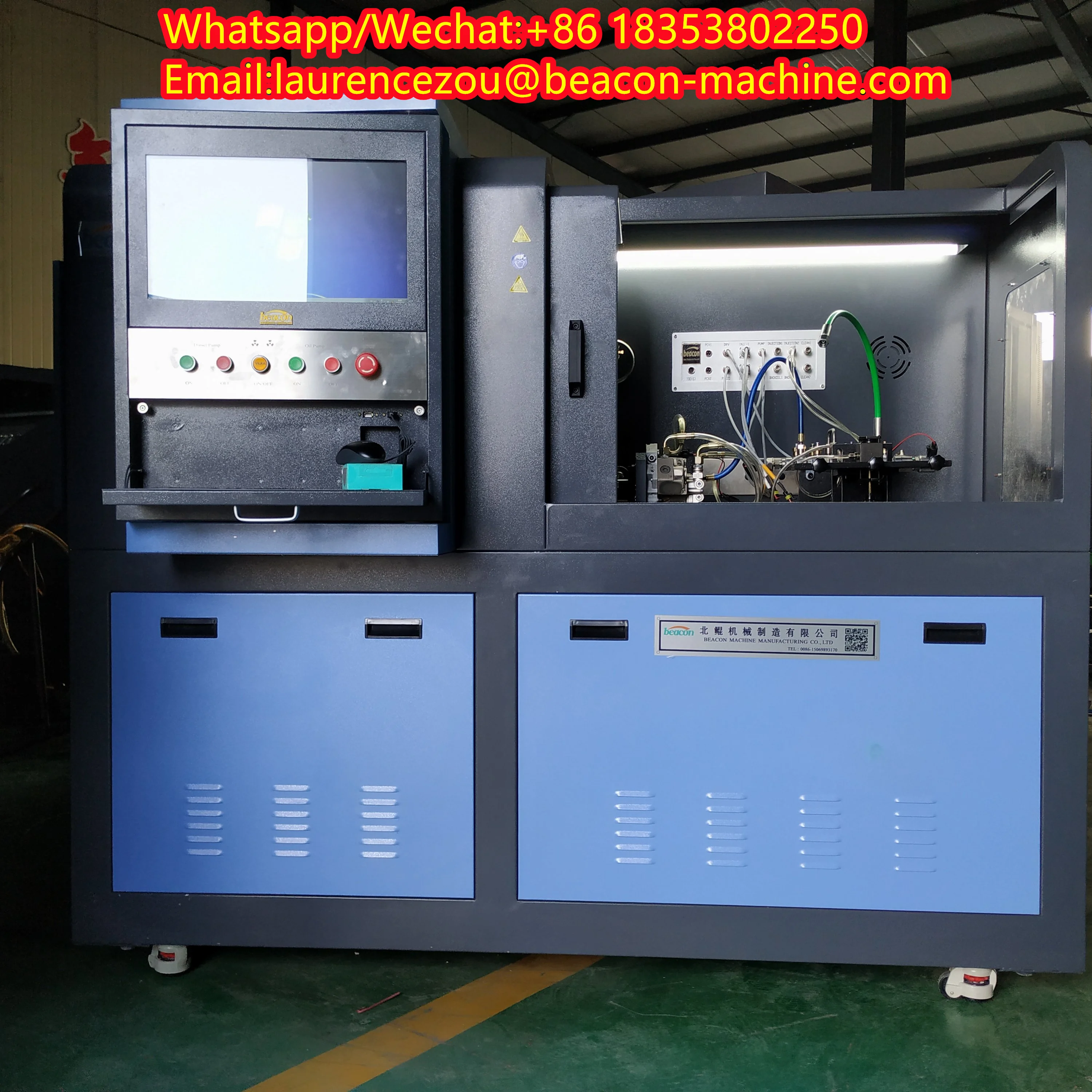 Promotion BEACON CR819 HEUI and Common Rail Test Bench Can Check 6 Injectors At The Same Time With Injection Coding