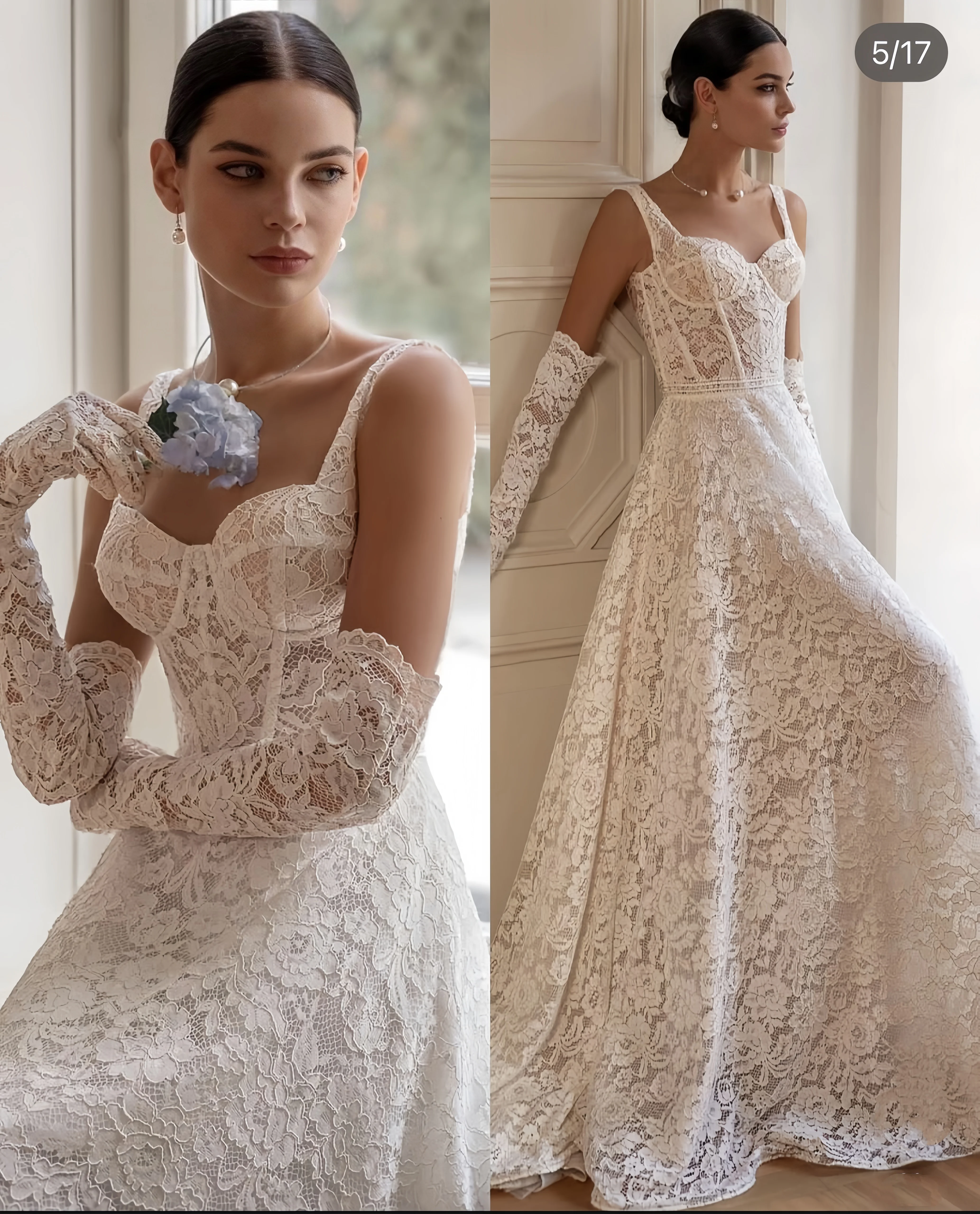 

CustomizedFashionable Sweetheart Wedding Gown for Bride Sleeveless A-line Backless Lace Appliques Vestido De Novia