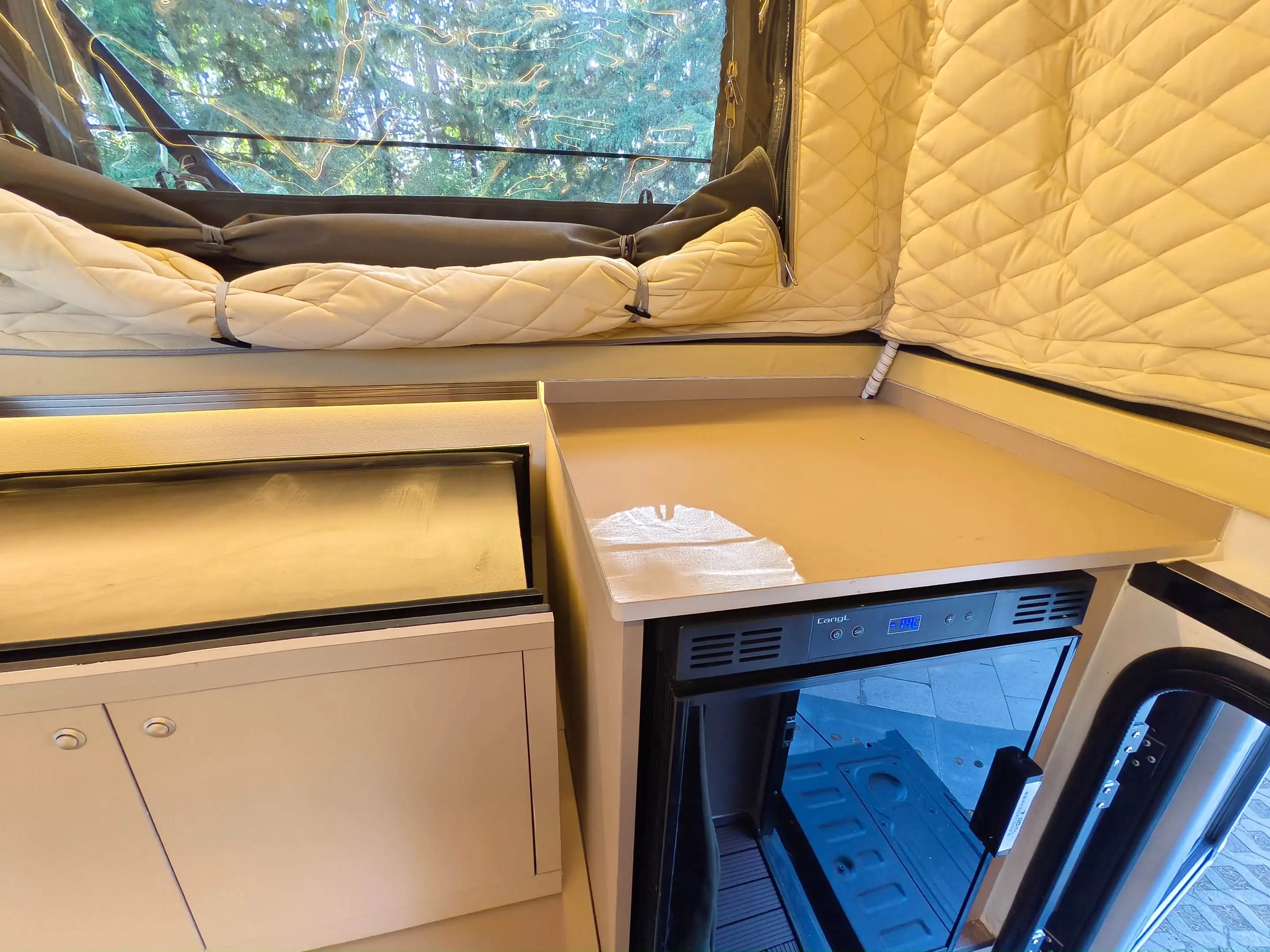 Truck Camper Pop up off Road Camper Trailer Rvs Campers with Bathroom High Quality Travel Caravan