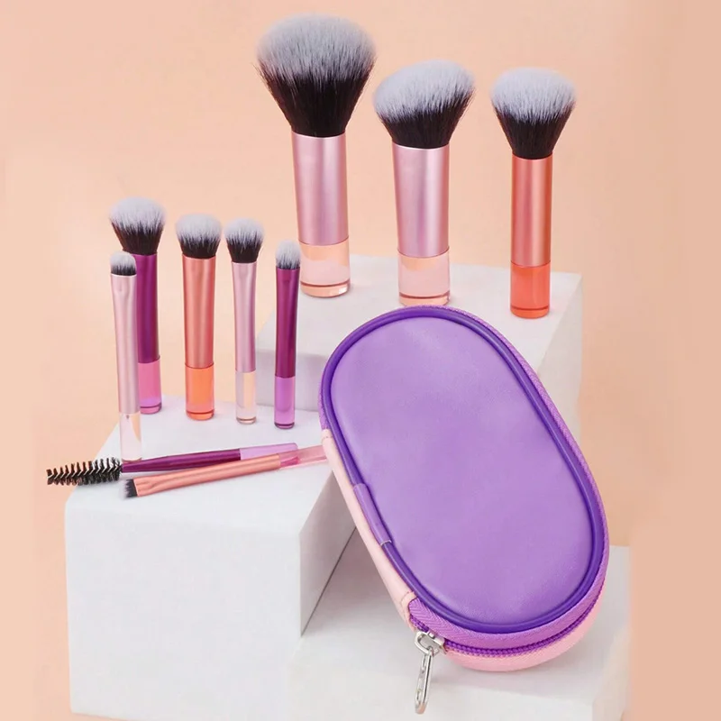 Wholesale Real Technique Travel Fantasy Mini Brush Kit Makeup Brushes For Eyeshadow Highlight Contour Concealer Mini Sized