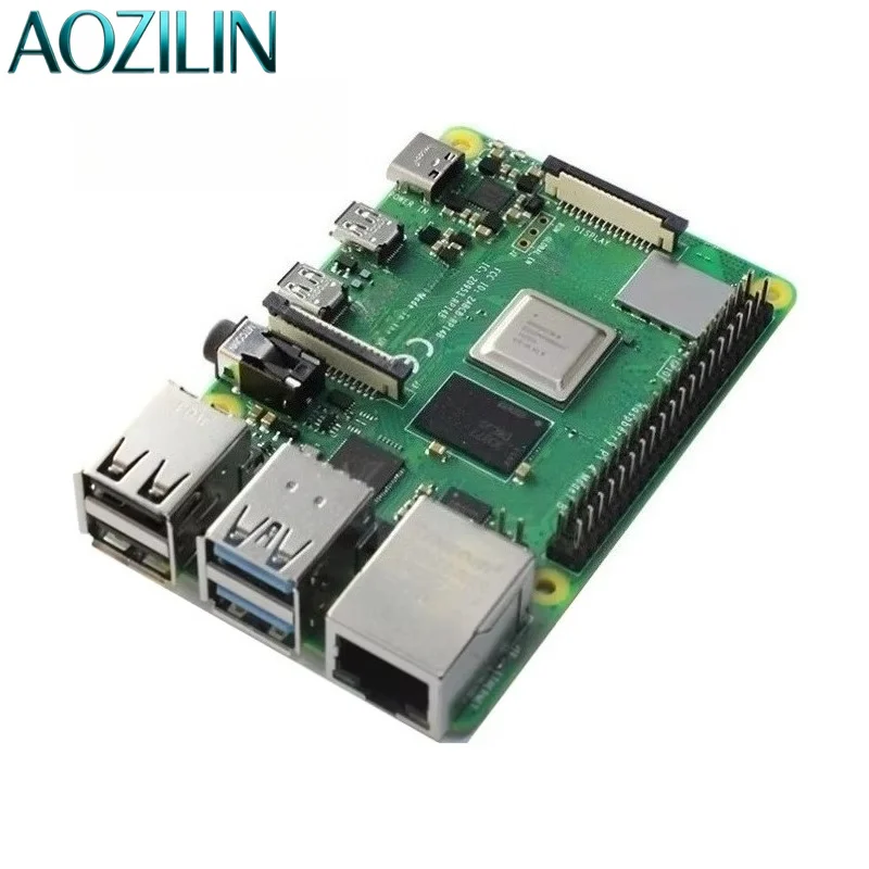 AOZILIN 64-bit Quad Core Embedded SBC Model B BCM2711 Cortex-A72 Multiple RAM Specs Linux Development Board