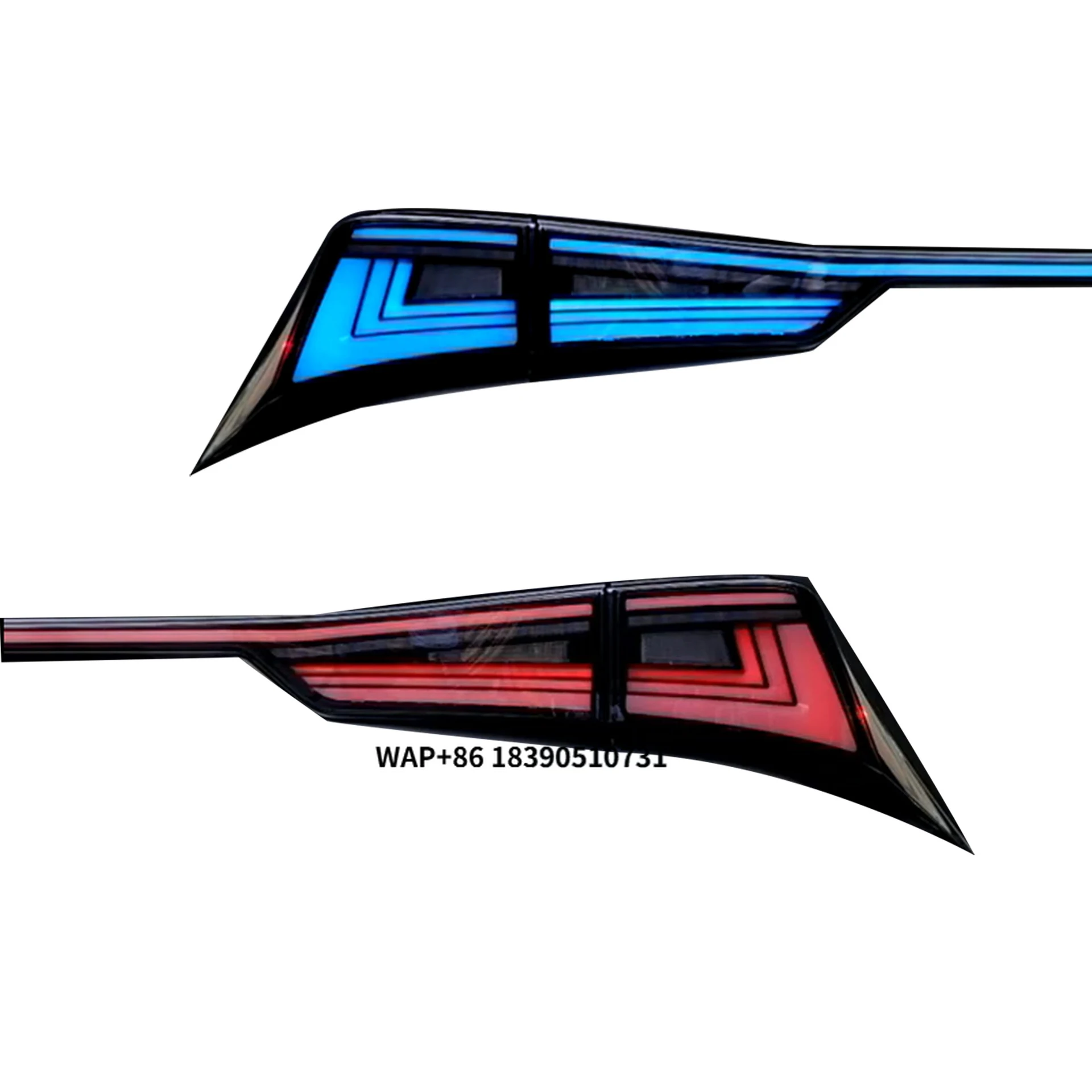 

Новейший динамический RGB задний фонарь в сборе, стример, поворотный фонарь для обновления автостайлинга для IS 2013-2020 гг.