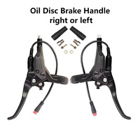 Oil Brake Power-off Brake Handle Brake Handle For Power-assisted Bicycle Electric Scooter Oil Disc Brake Handle Right And Left