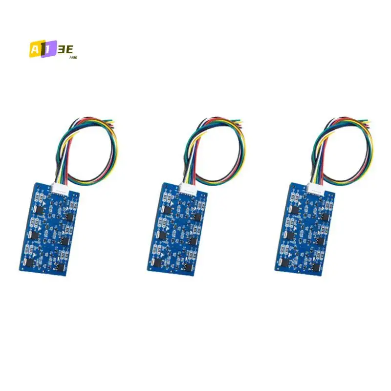 A13E-3X 2.7V/16V LTO 6S Balance Board Equalization Circuit Lithium Titanate Battery/Super Farad Capacitor Protection Board