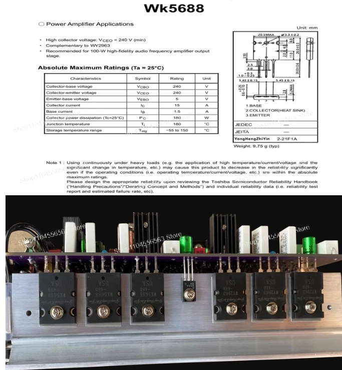 Eternal Sound Original A1 Hochleistungsverstärkerplatine der Klasse A und B der sechsten Generation