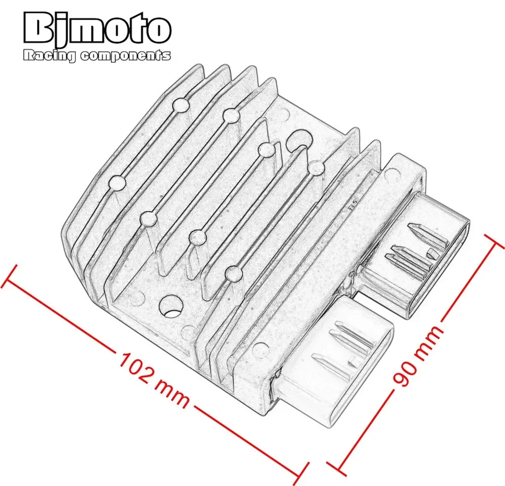 FHO20AA Regulator Rectifier For Yamaha MT09 MTN850 MTM690 XSR700 FZ09 FJ09 FZ07 FZ1 FZS10 FZ8 YZF-R1 VK540 YZFR7 YFM70 YXM700