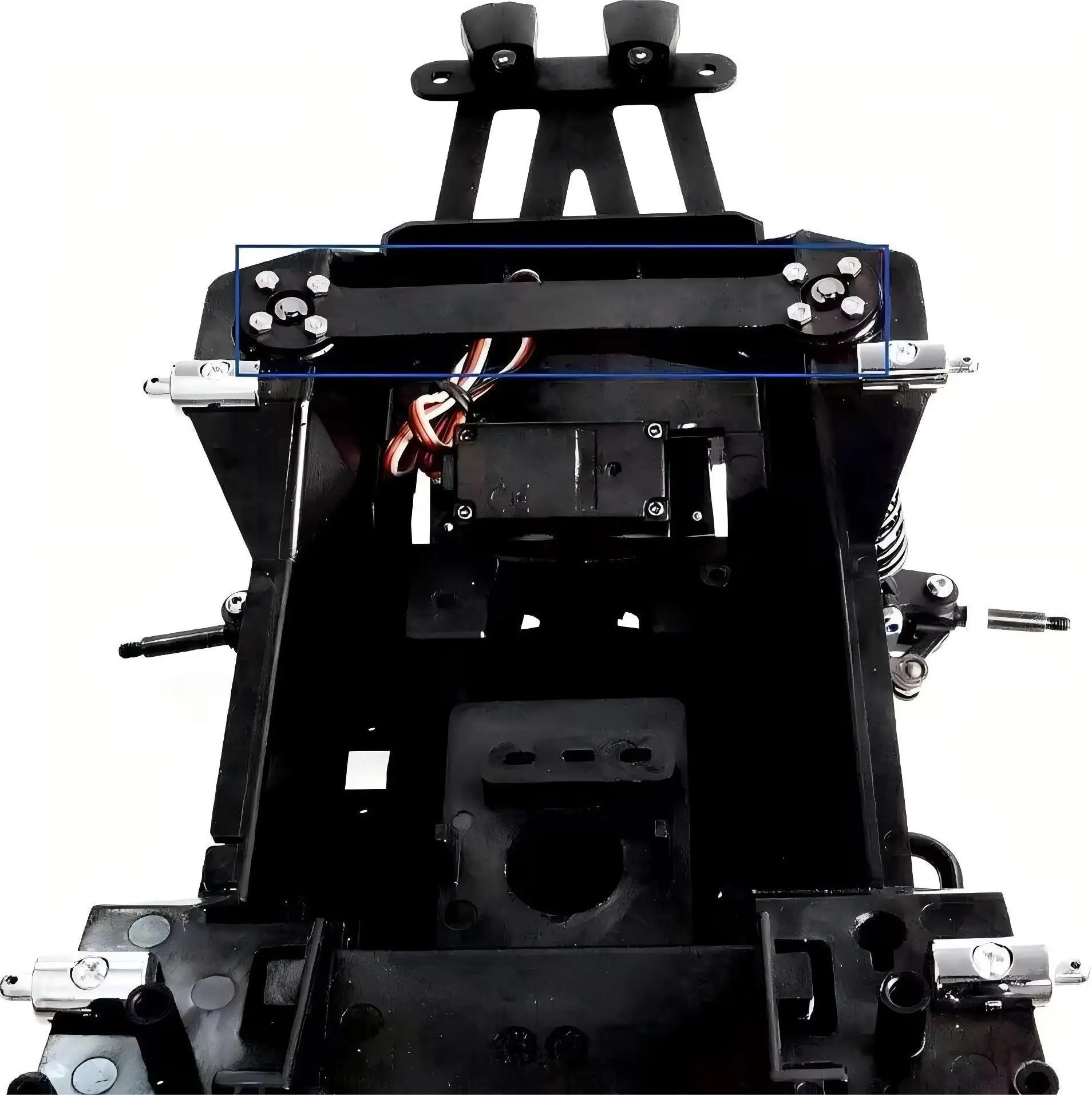 เหล็กค้ำยันหน้าอะลูมิเนียม CW-01 สำหรับเสริมความแข็งแรง ใช้กับรถบังคับวิทยุ Tamiya Lunch Box Midnight Pumpkin อะไหล่อัพเกรด