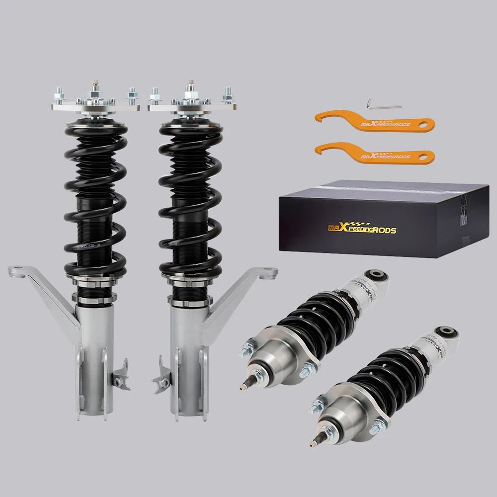 Coilover Struts Kit For Honda Civic EM2 2001-2005 24 Ways Adj. Damper Coilovers Shock Absorber Suspension Strut Kits