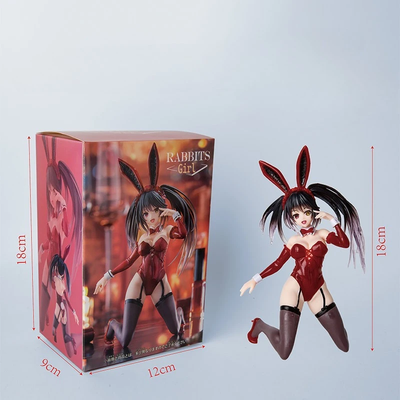 17 センチメートルデート・ア・ライブアニメフィギュア時崎くるみ八重神トーカ周辺美少女モデルデスクトップ装飾品誕生日ギフトのおもちゃ