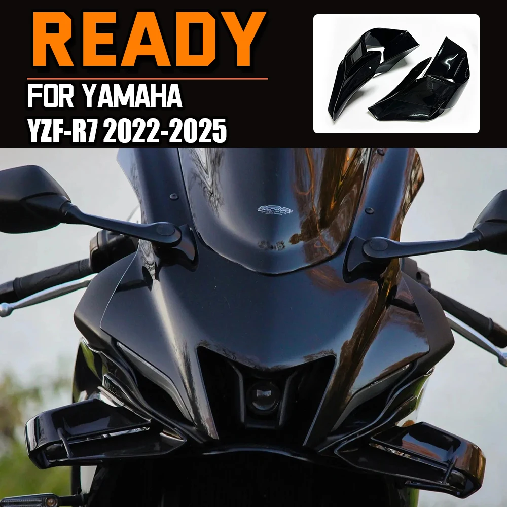 

FOR YAMAHA YZF-R7 2022 2023 2024 2025 Motorcycle Accessories Fairing Side R7 Winglet Aerodynamic Wing Deflector Spoiler