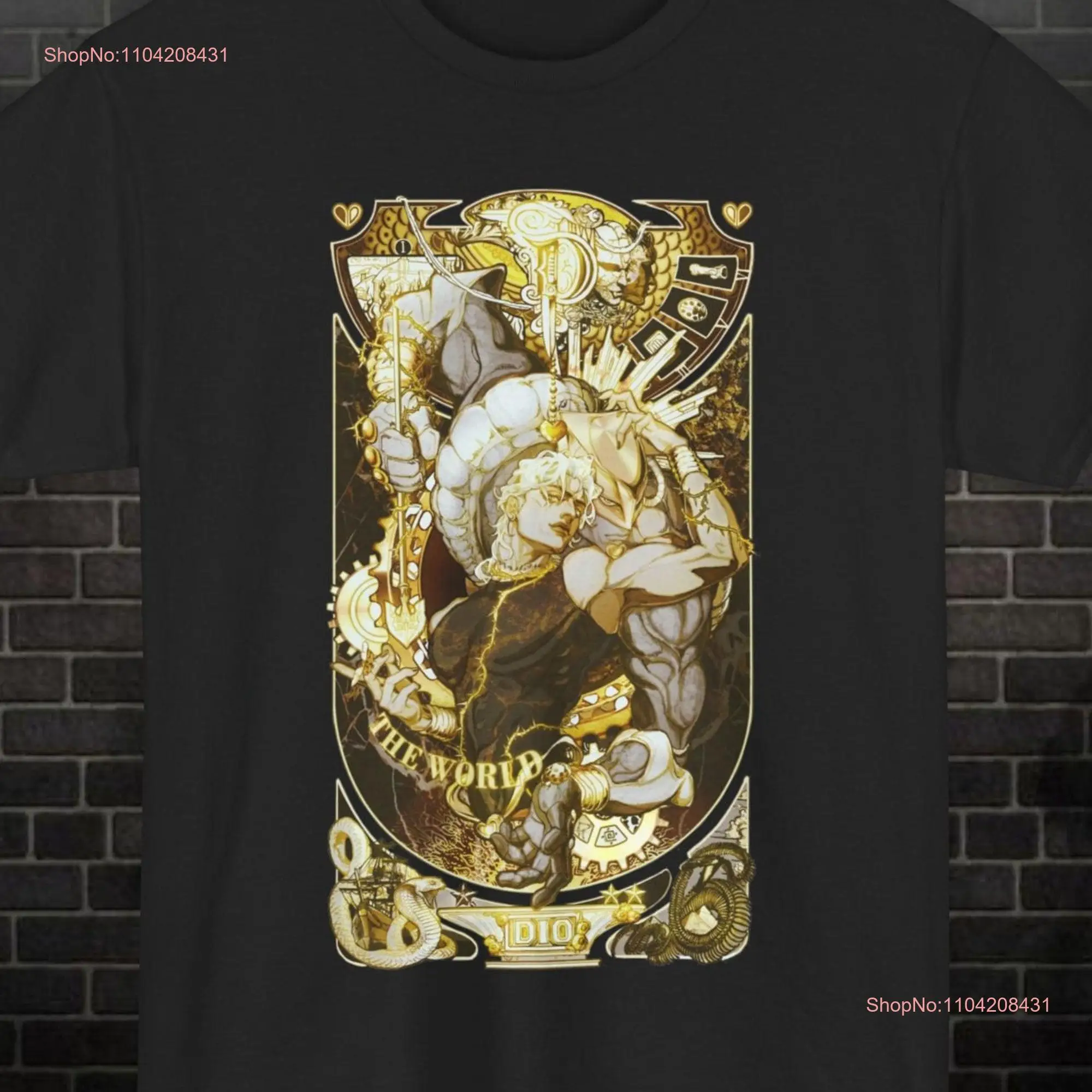 Anime T Shirt Jojo's Bizzare Adventure Special for men women her him long or short sleeves