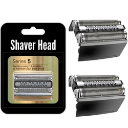 Shaver Head Electric Shaver Replacement Head Replace Shear for Braun Series 5 5020S 5030S 5040S 5050S 5070S 5090CC