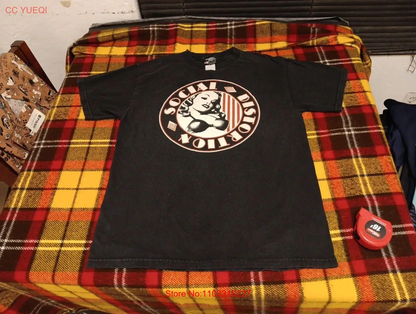 Винтажная редкая футболка с изображением искажений рок-группы музыка Майк Несс рок Sz L Giant Y2k