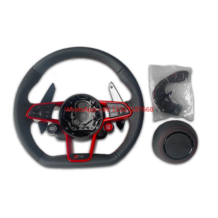 

Custom Sports Style Carbon Fiber Steering Wheel for . Models R8 TT A1 A3 A4 A5 A6 A7 A8 Q5 Q7 TTRS with Real Leather Material