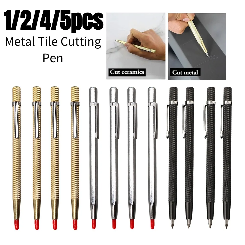 Diamante Scribing Pen Tungsten Carboneto Dica Gravura Pen Nib Stylus Canetas para Vidro Cerâmica Ferramenta de Metal pc Pcs Pcs Pcs