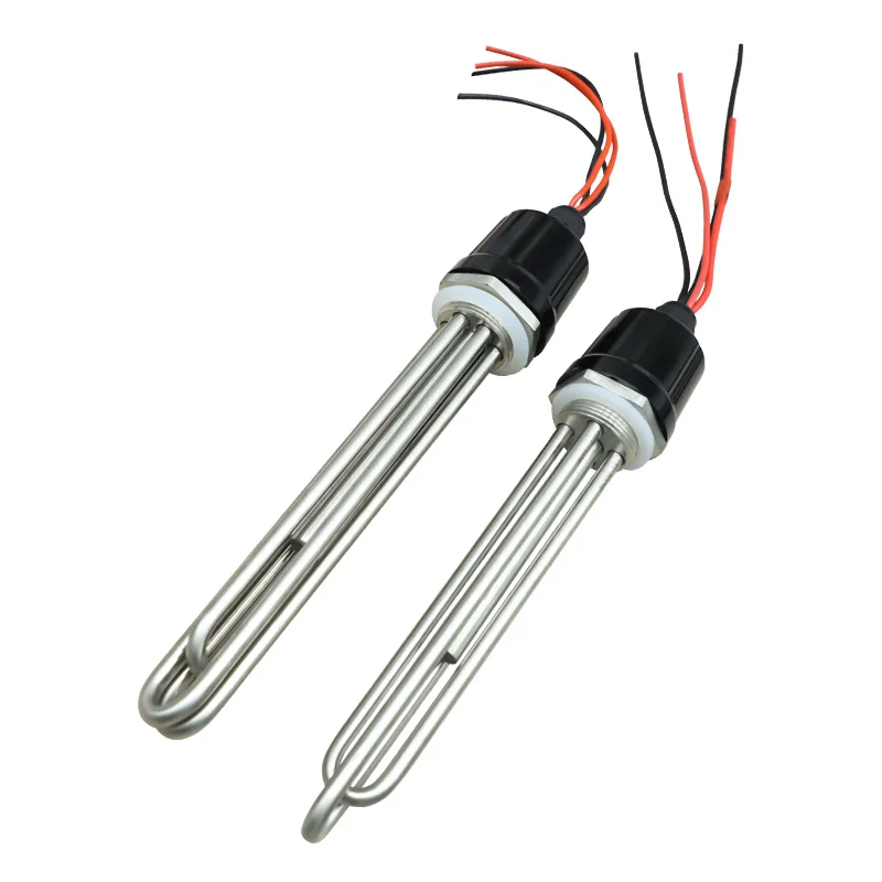 48V 500w 600W Resistance Electric Tubular Solar Water Heater Elements with Thermostat