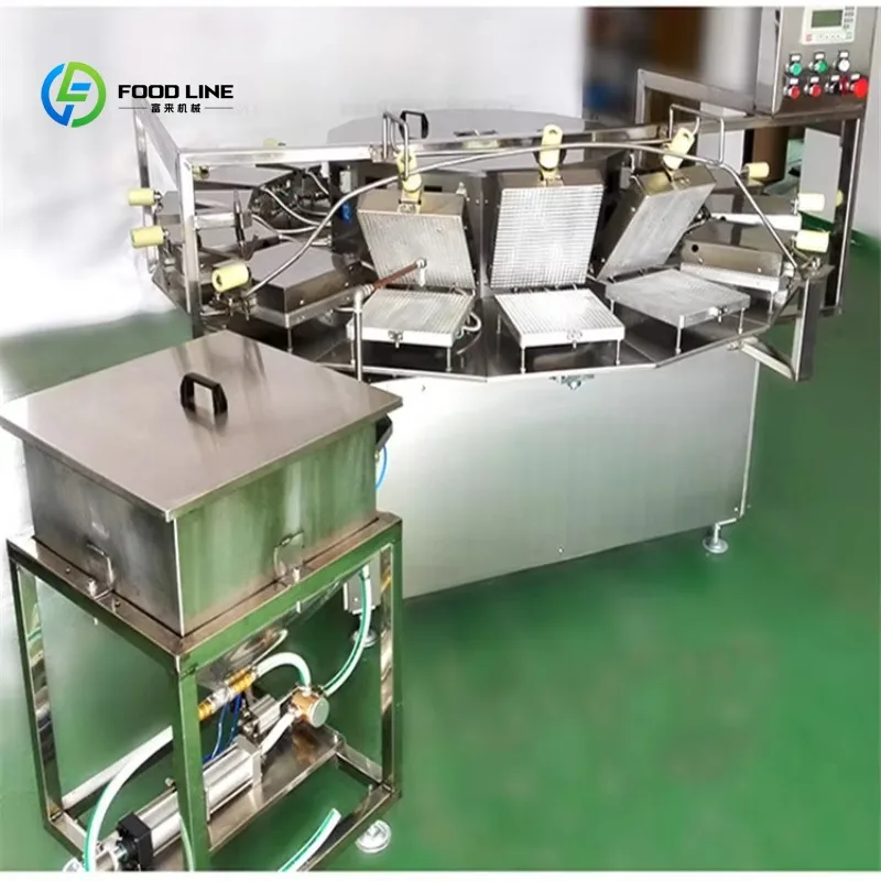 Customized Fully Automatic Electric Production Line and Soft Waffles with Supplementary Egg Pastry Roll Forming Machine