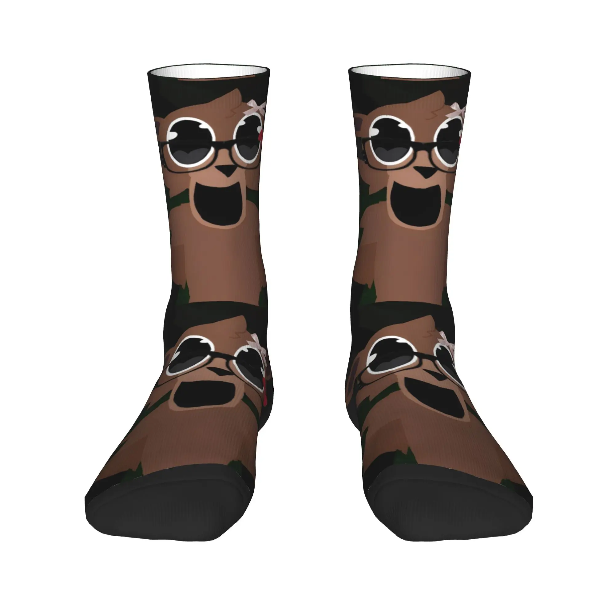 99 ليال في الغابة لعبة الجوارب الخريف جوارب العصرية الرجال الجوارب الناعمة المطبوعة الدراجات المضادة للانزلاق الجوارب