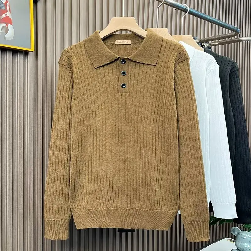 

Роскошный брендовый мужской свитер Y2k, корейская одежда, пуловер, вязаный уродливый рождественский свитер, мужская одежда, мужское пальто Bronson Ami