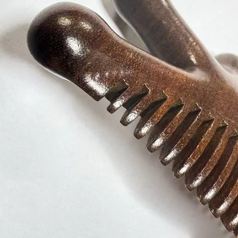 

Head Body Massager Neck Face Health Care Massage Tool Meridian Scalp Four-in-one Sandalwood Comb Massage Acupoint Nose Scraper