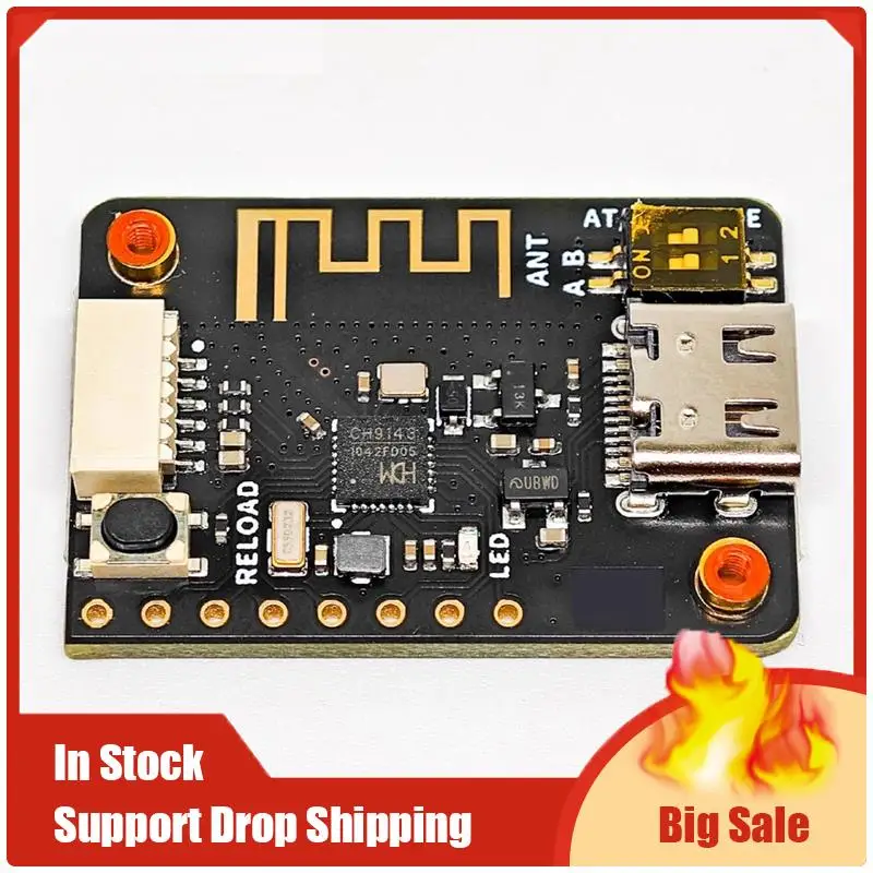 Top Deals CH9143 Mini Module BLE/UART/USB Module BLE/USB To Serial/TTL UART Module