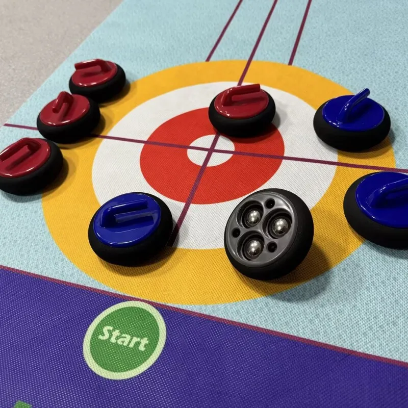 Dryland Curling Interactive Entertainment Party Team Building Tabletop Land Surface Ice Hockey Sports Props Model view 4