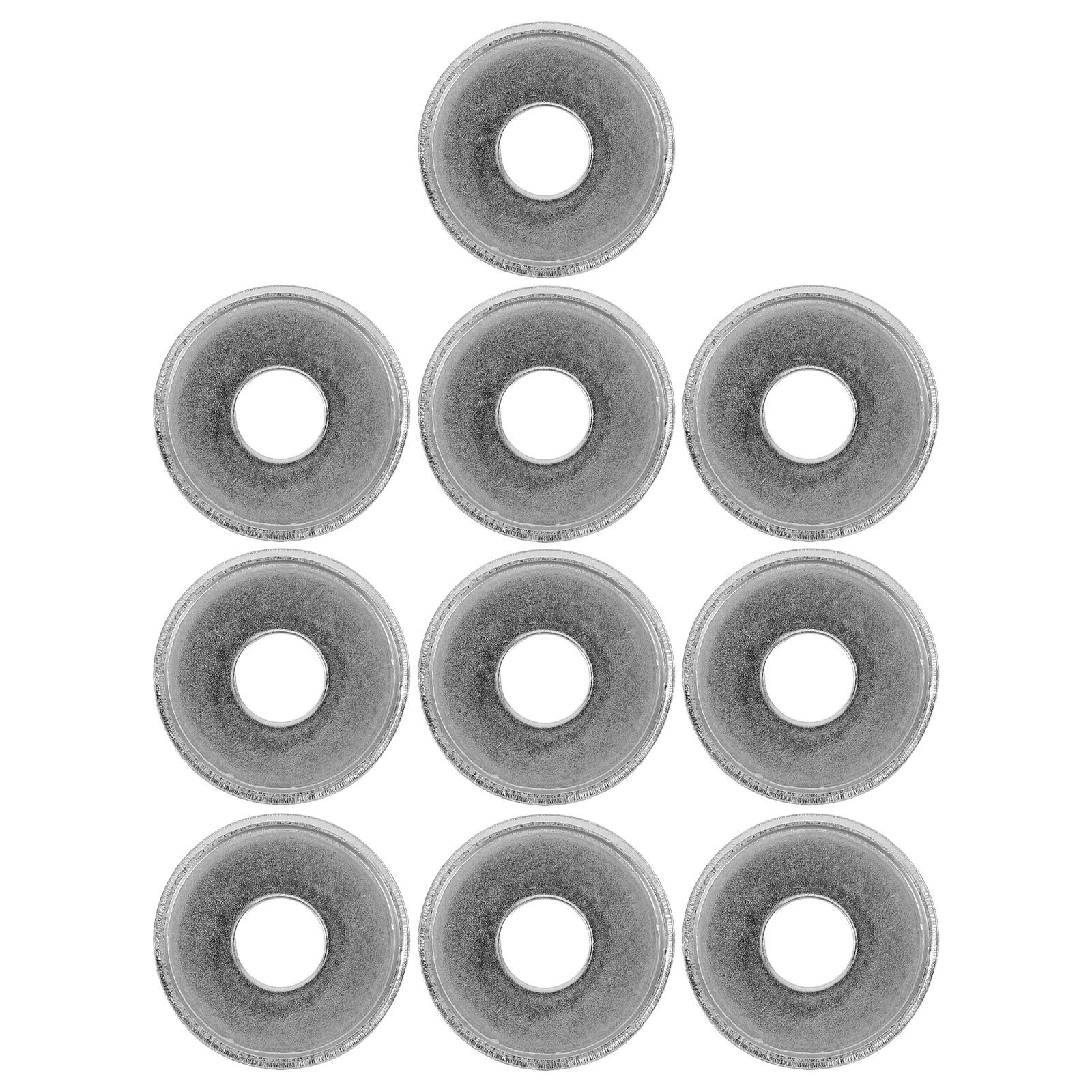 

10pcs Accessories Aluminum Base Washers Drift Plate Cushion Retainers Skate Roller Skate Bushings Toe Plates Gear