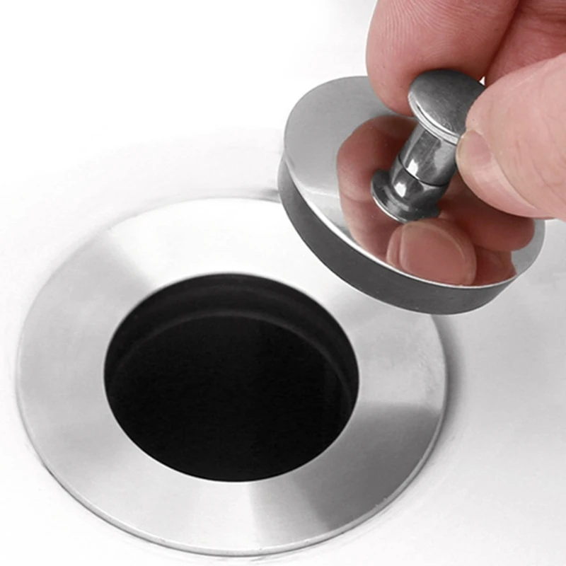 Bồn Rửa Chén Inox Nắp Cắm Bồn Tắm Thoát Nước Chặn Đa Năng Chậu Rửa Tắm Cắm Bồn Tắm Nước Chặn Bền Trang Sức Giọt