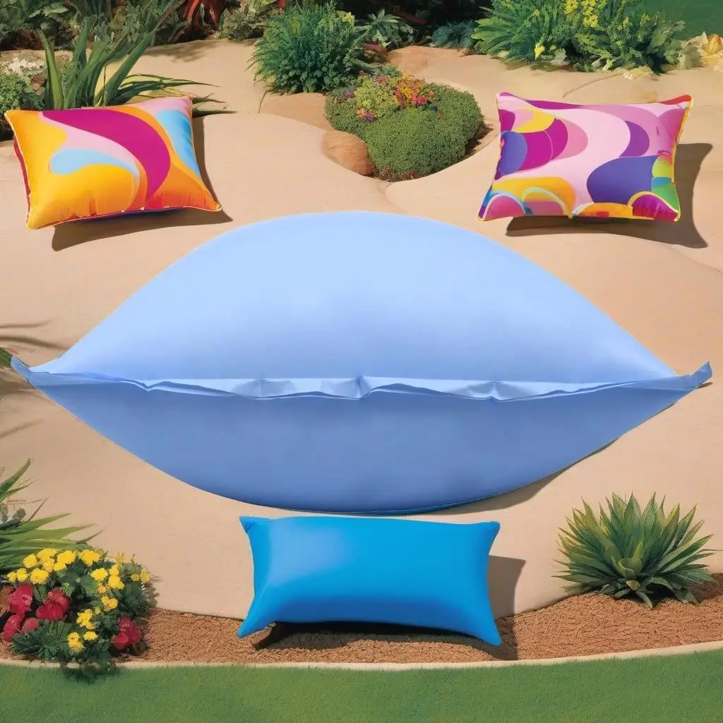 

4pcs Inflatable Winter Pool Cover Air Pillows - Durable PVC for -Ground Pools