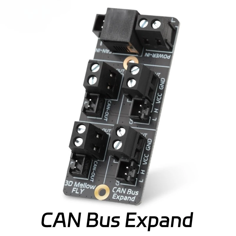 Fly3d CAN breakout board for 3D printer Kliippr RRF Canbus communication line finishing