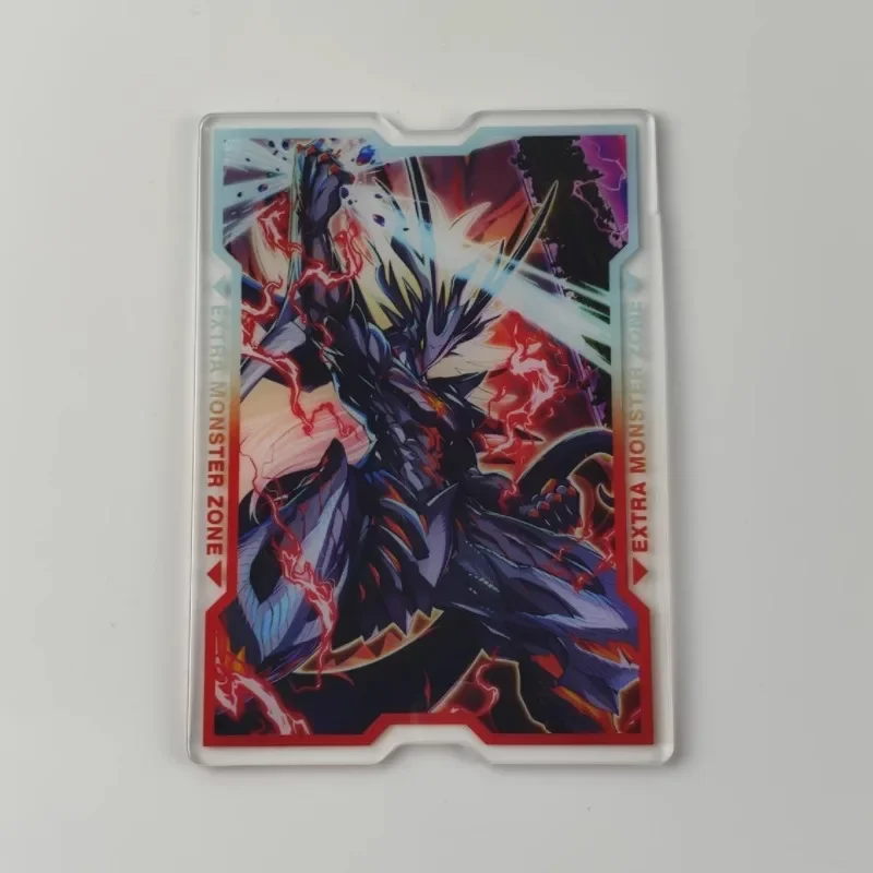 YuGiOh Vanquish Soul Animation Characters Self Made Leather Card Storage Box Center Card Anime Classics Game Collection Card Toy