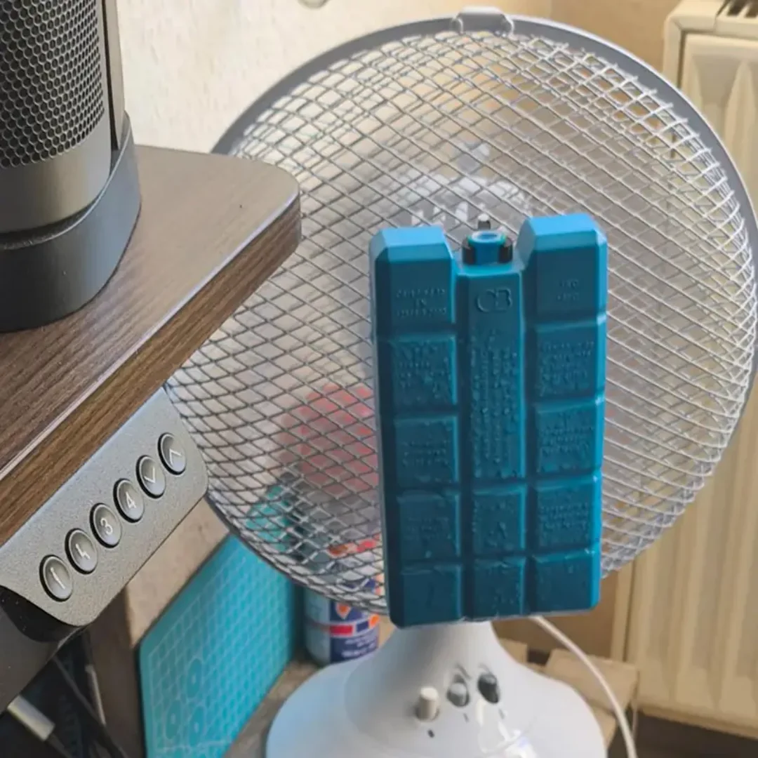 Plastic Fan Ice Pack Hook Clip - Home Or Office Use review and price