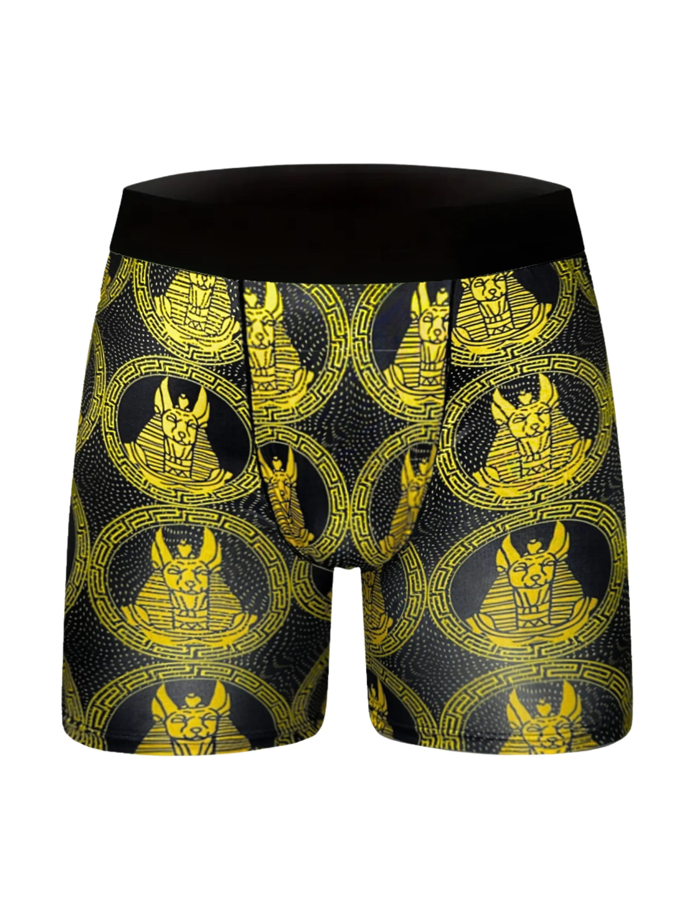 الرجال الملابس الداخلية عارضة الرياضة boxershort الرجال طباعة طويلة الملاكمين المراهقين الآباء مثير مضحك الملابس الداخلية المألوف المطبوعة السراويل