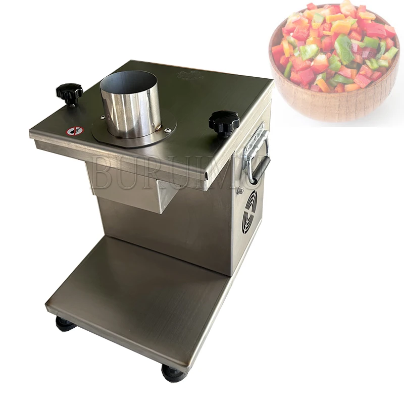 220V Electric Multifunctional Vegetable Cutter Slicer  Potato Commercial Dicing Machine  Food Processor